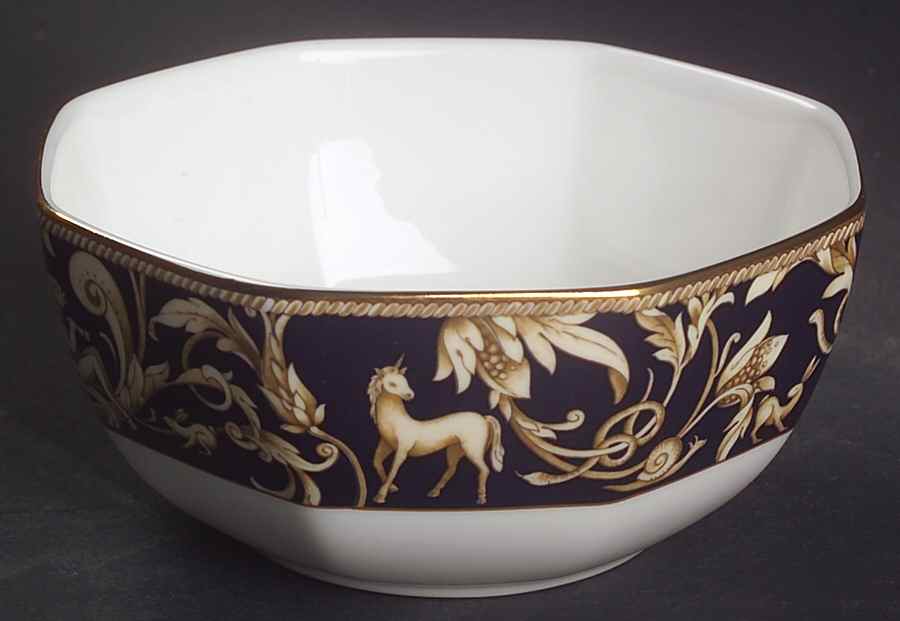 Cornucopia Small Octagonal Bowl by Wedgwood-1