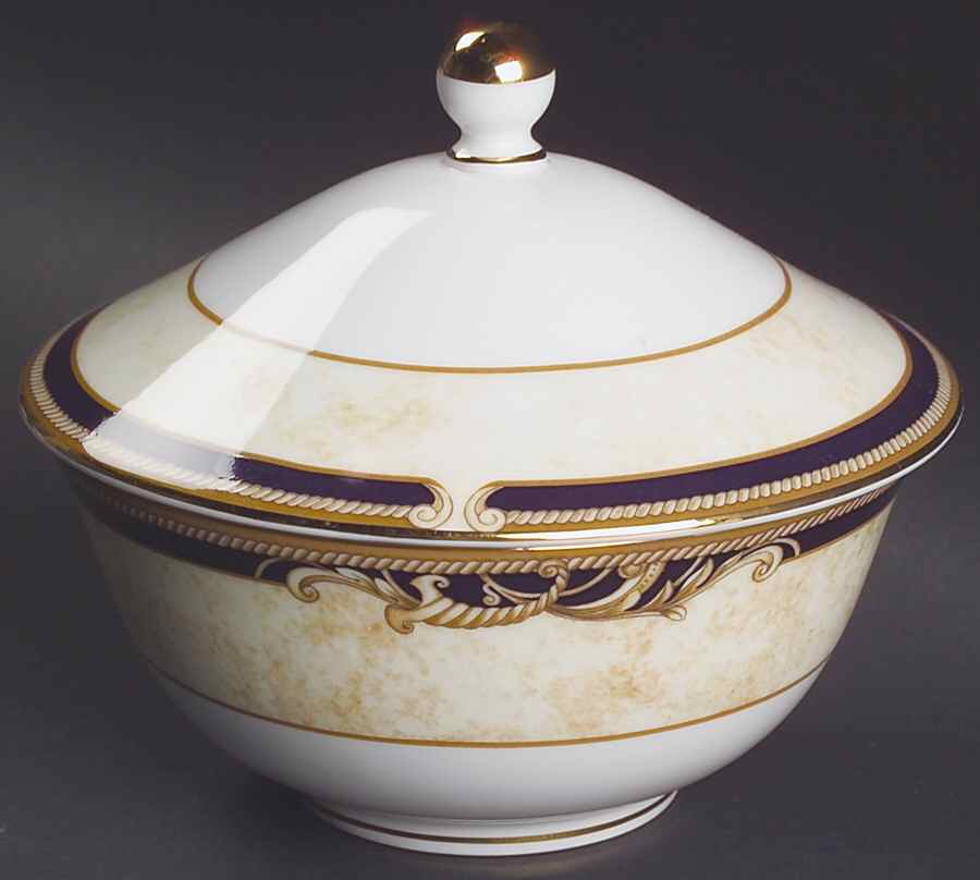 Cornucopia Rice Bowl & Lid by Wedgwood-1