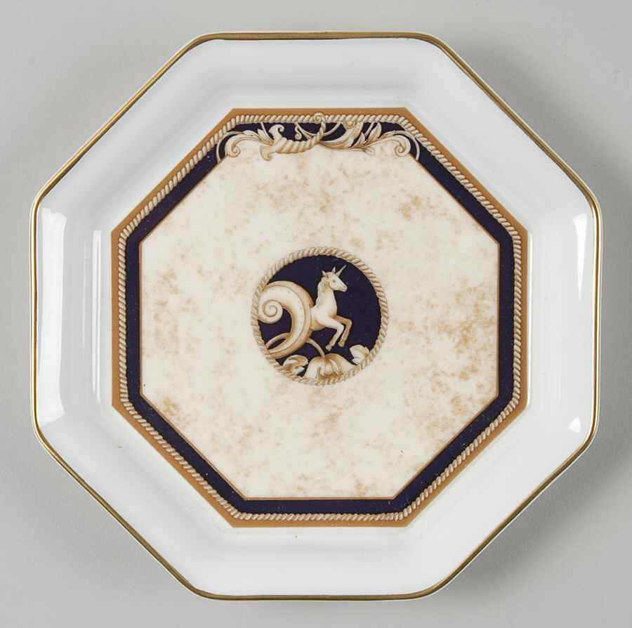 Cornucopia 4" Octagonal Tray by Wedgwood-1