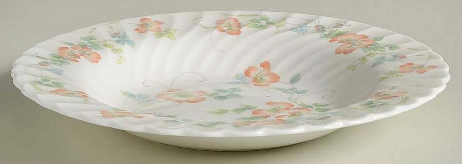 Cottage Rose Rim Soup Bowl by Wedgwood-1