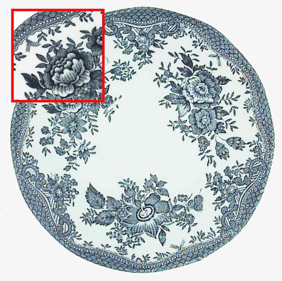 Cottage Rose Teal Saucer by Wedgwood-1