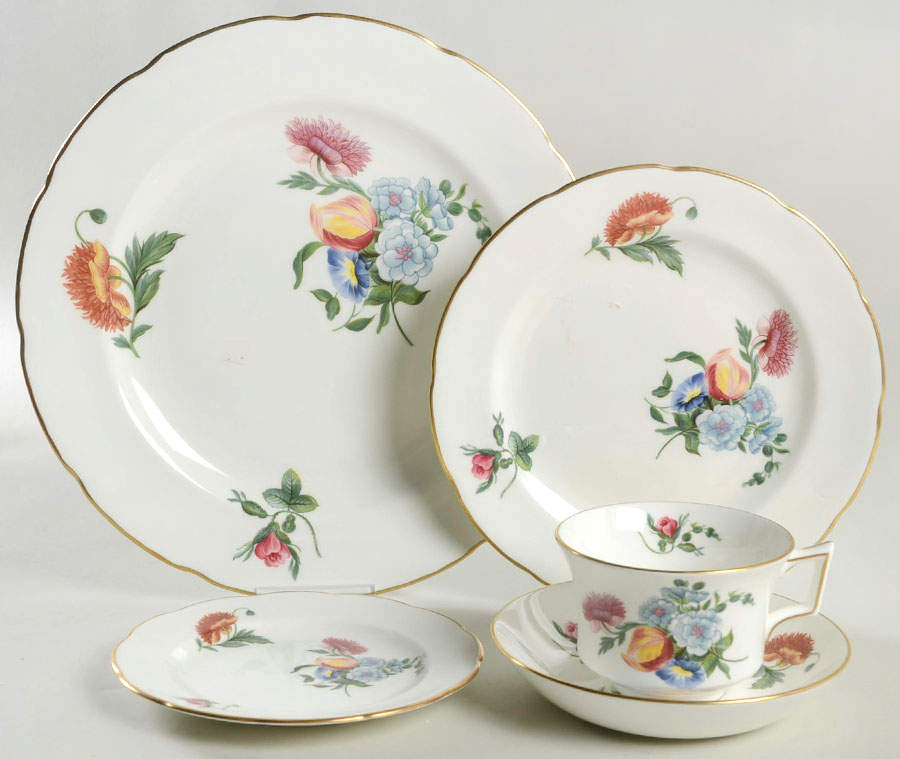 Colonial Sprays 5 Piece Place Setting by Wedgwood-1