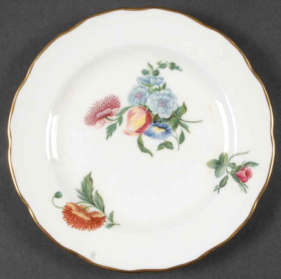 Colonial Sprays Bread & Butter Plate by Wedgwood-1