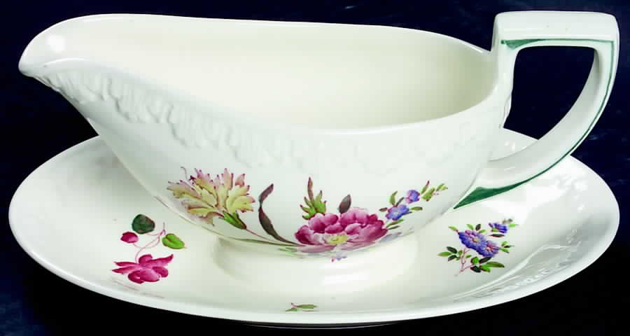 Cotswold Gravy Boat with Attached Underplate by Wedgwood-1