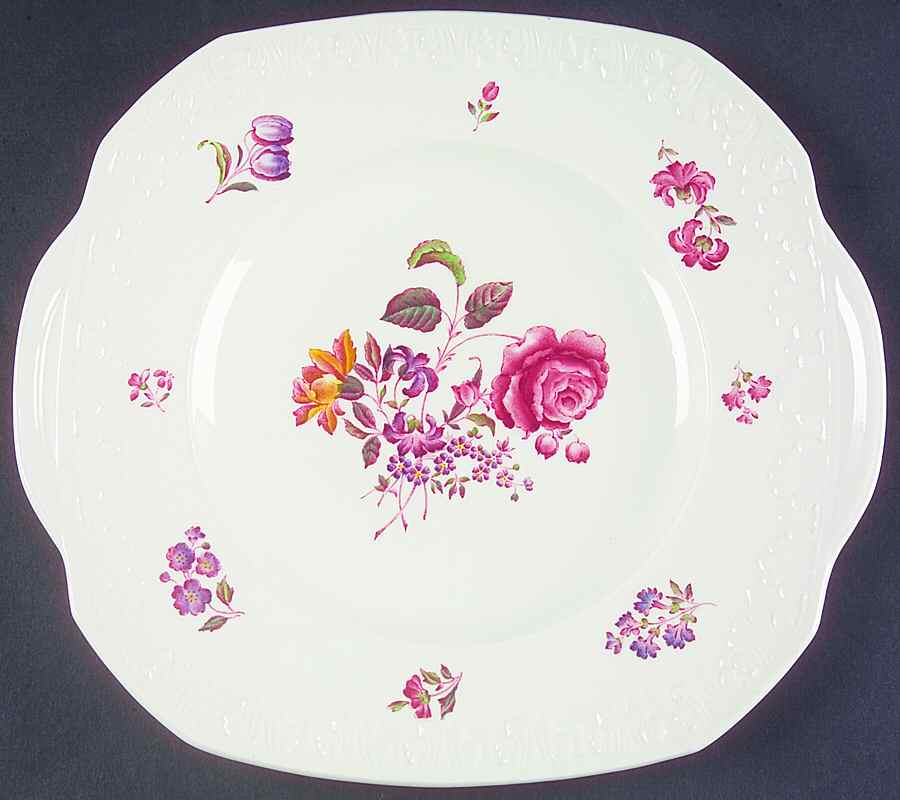 Cotswold Square Handled Cake Plate by Wedgwood-1