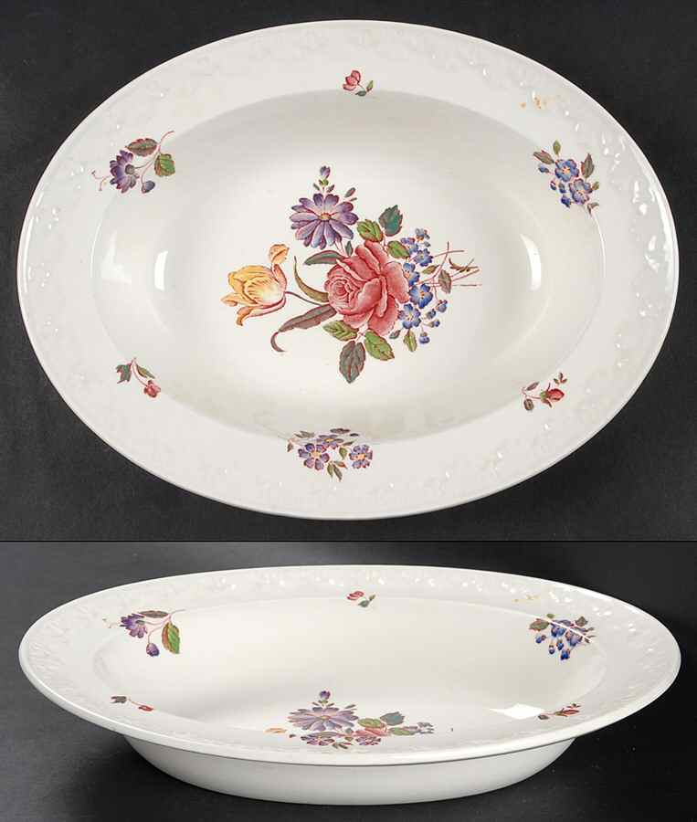 Cotswold 10" Oval Vegetable Bowl by Wedgwood-1