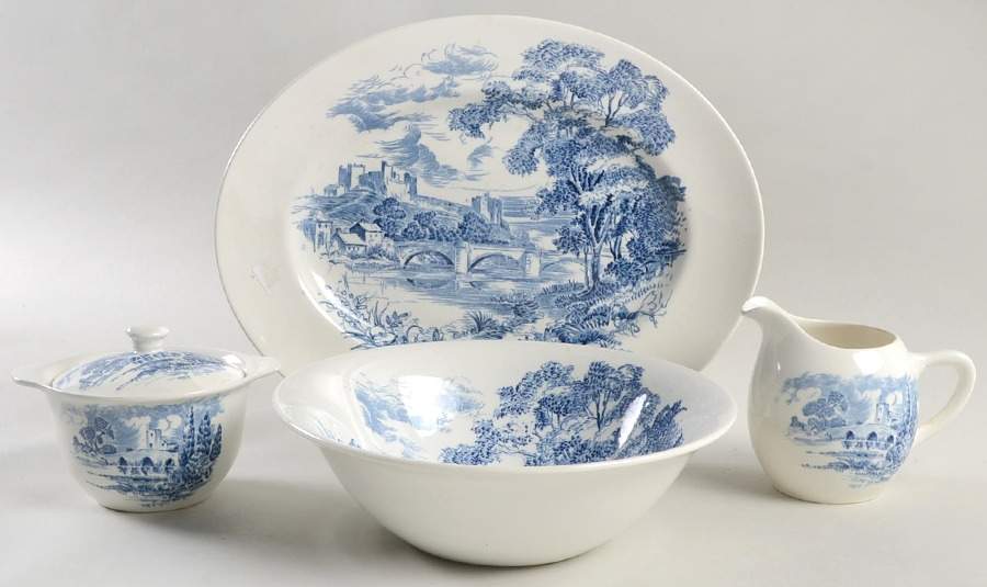 Countryside Blue 5 Piece Hostess Set by Wedgwood-1