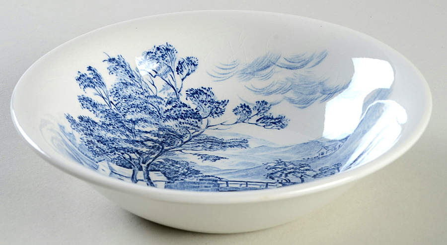 Countryside Blue Coupe Cereal Bowl by Wedgwood-1