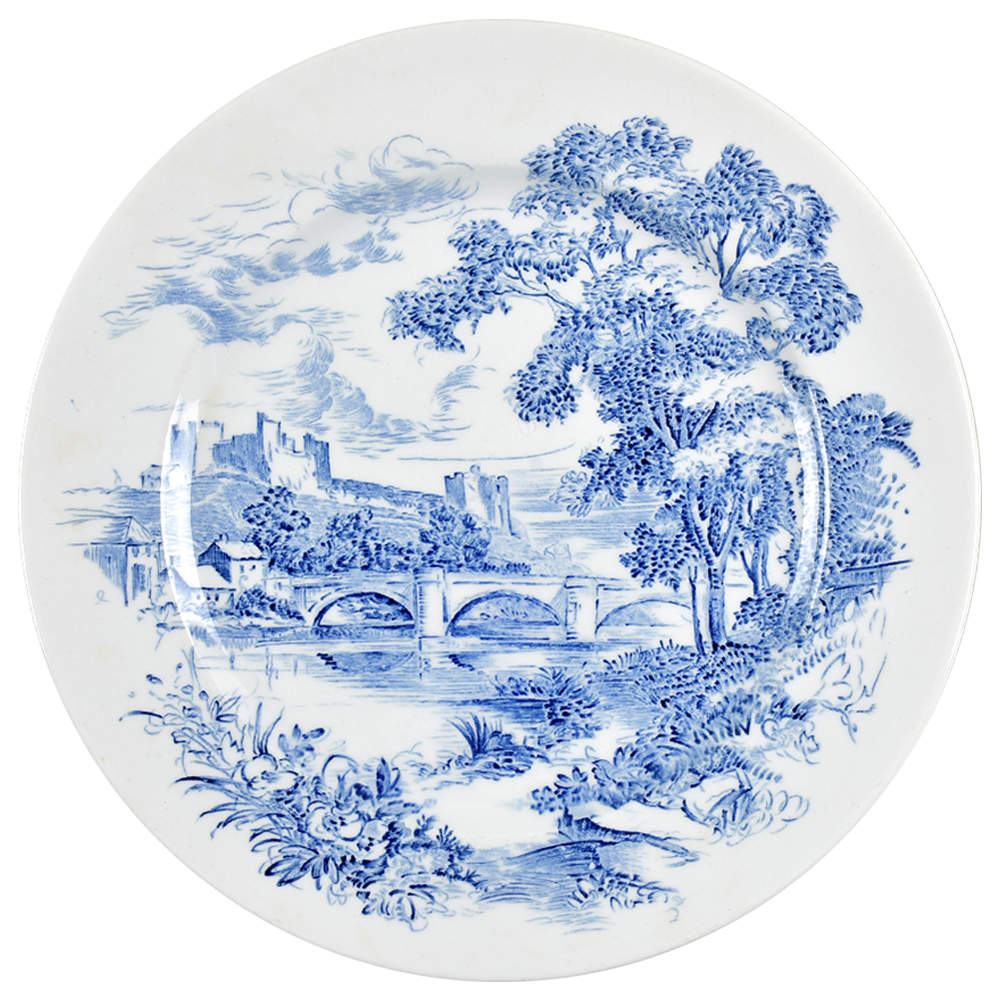 Countryside Blue Dinner Plate by Wedgwood-1