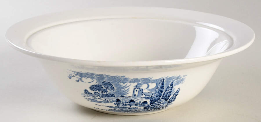 Countryside Blue Round Vegetable No Lid by Wedgwood-1