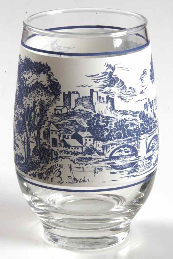 Countryside Blue 14 Oz Glassware Tumbler by Wedgwood-1