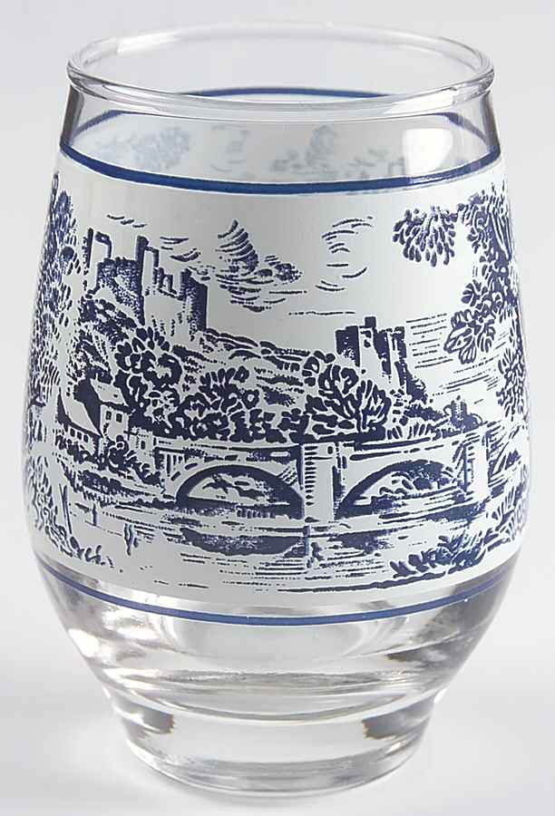 Countryside Blue 6 Oz Glassware Juice by Wedgwood-1