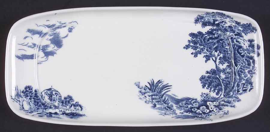 Countryside Blue 1/4 Lb Butter No Lid by Wedgwood-1