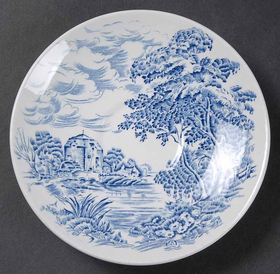 Countryside Blue Saucer by Wedgwood-1