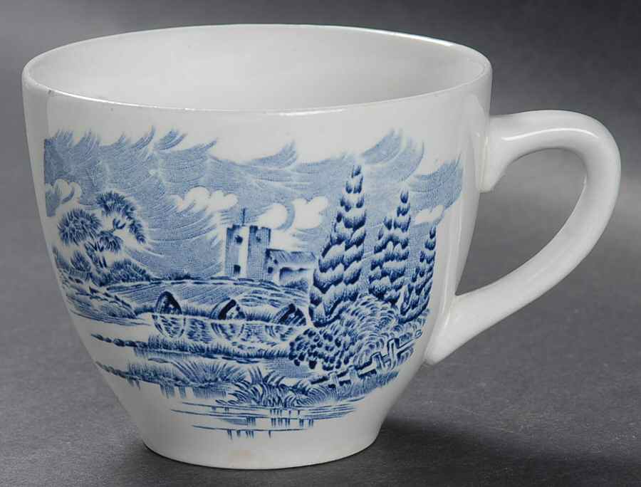 Countryside Blue Flat Cup by Wedgwood-1
