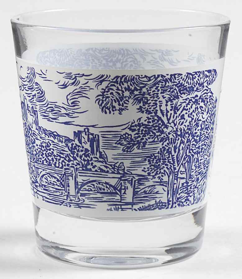 Countryside Blue 6 Oz Glassware Old Fashioned by Wedgwood-1