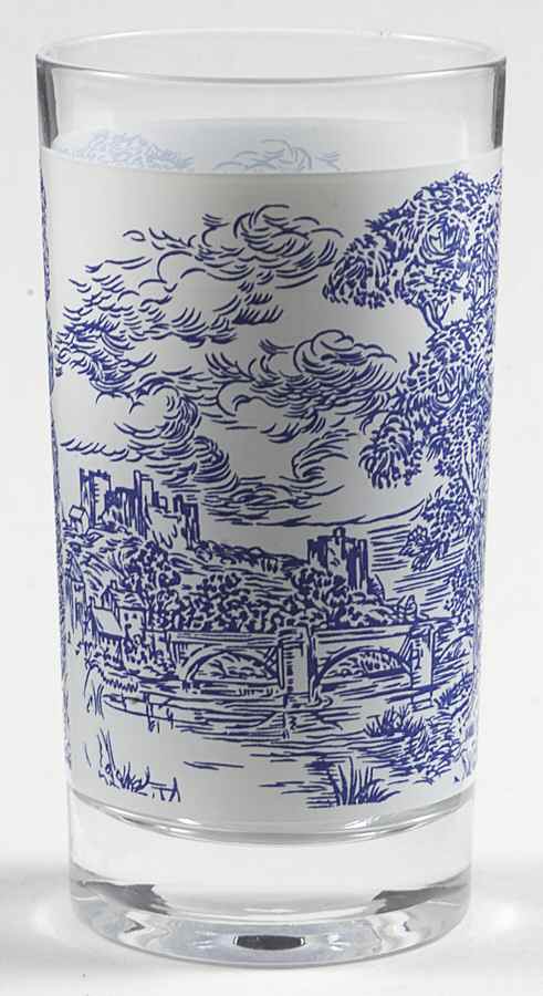 Countryside Blue 8 Oz Glassware Tumbler by Wedgwood-1