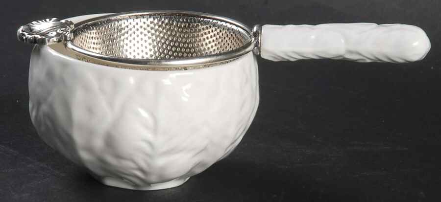 Countryware Tea Strainer & Bowl by Wedgwood-1