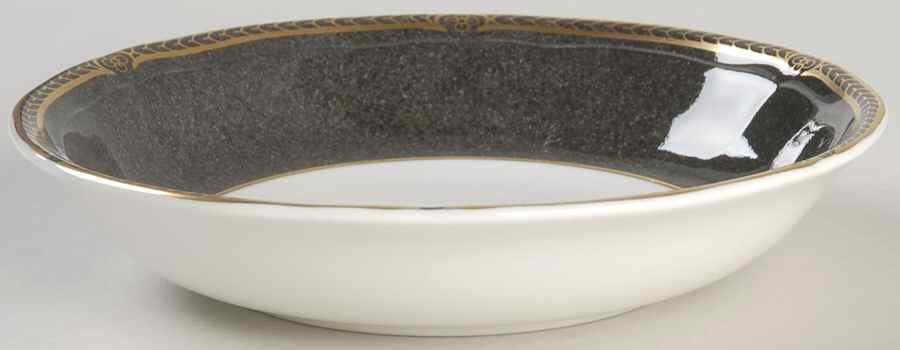 Crown Ebony Fruit/Dessert (Sauce) Bowl by Wedgwood-1