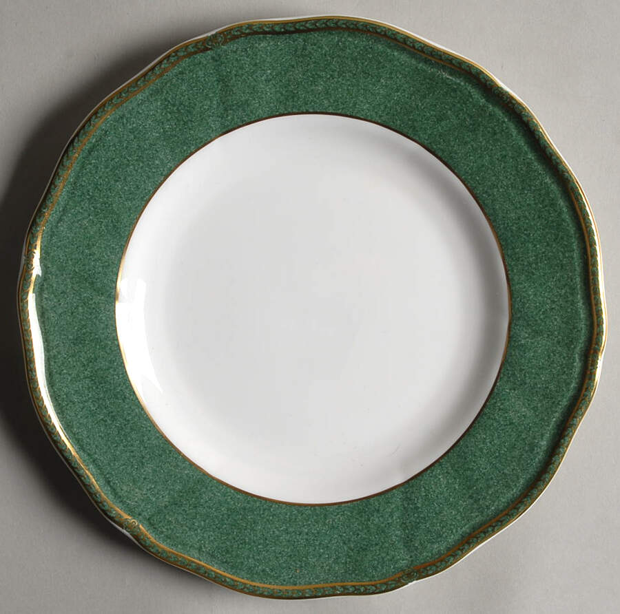 Crown Emerald Salad Plate by Wedgwood-1