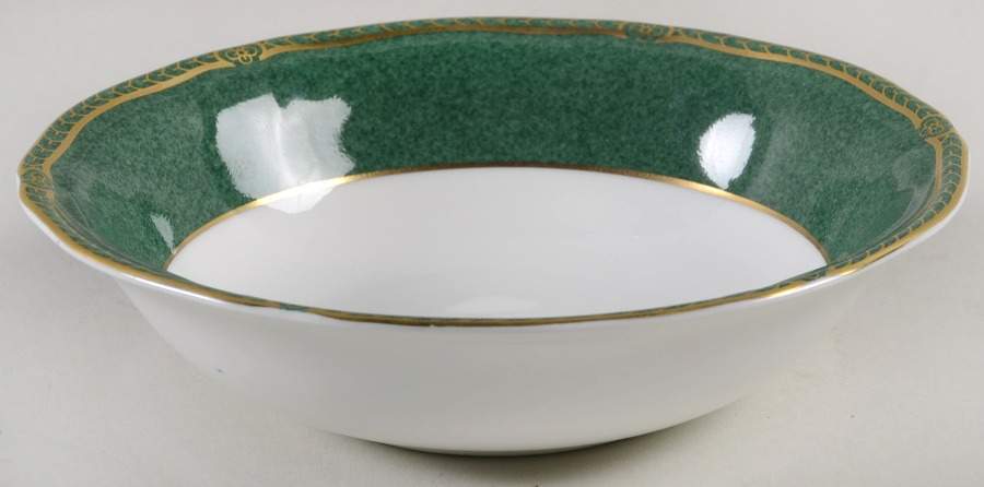 Crown Emerald Coupe Cereal Bowl by Wedgwood-1