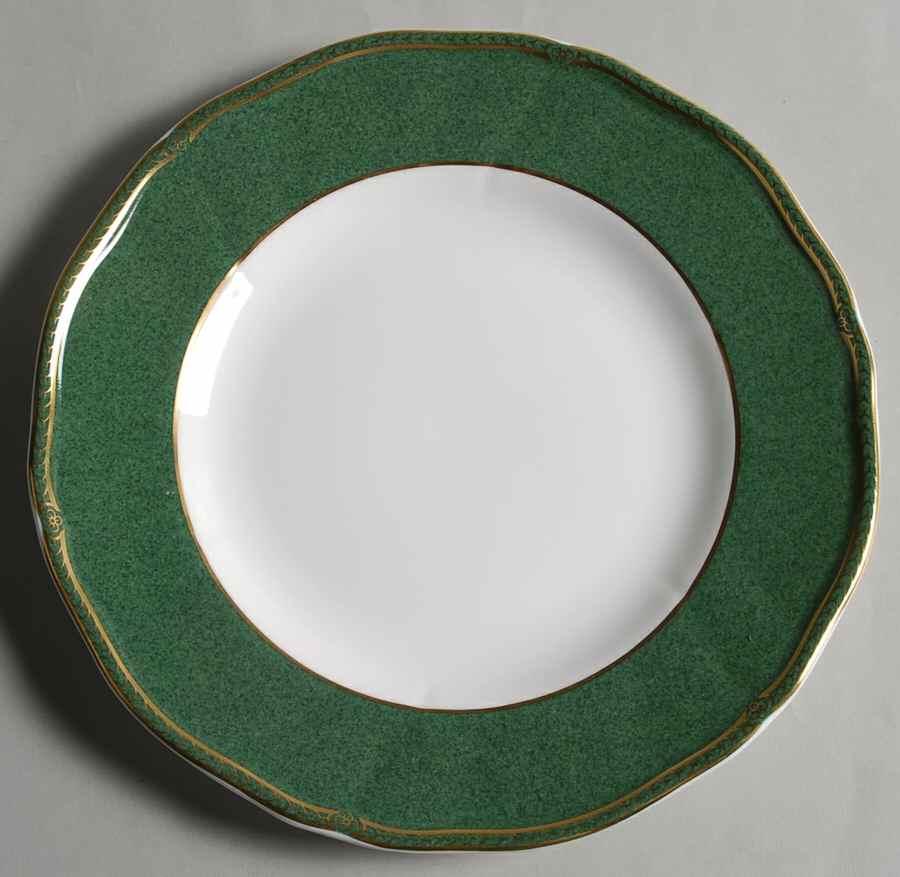 Crown Emerald Luncheon Plate by Wedgwood-1