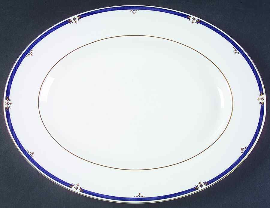 Crestwick 14" Oval Serving Platter by Wedgwood-1