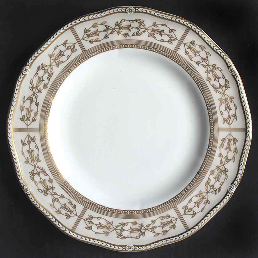 Crown Gold (England) Accent Luncheon Plate by Wedgwood-1