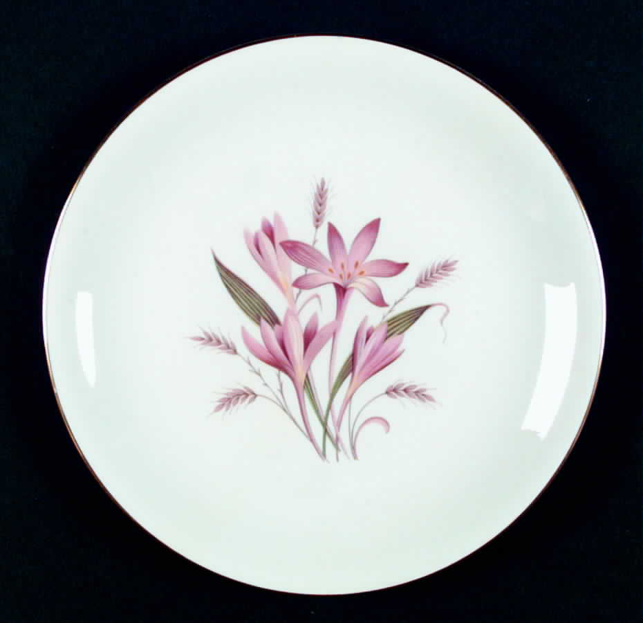 Crocus (Gold Trim) Dinner Plate by Wedgwood-1