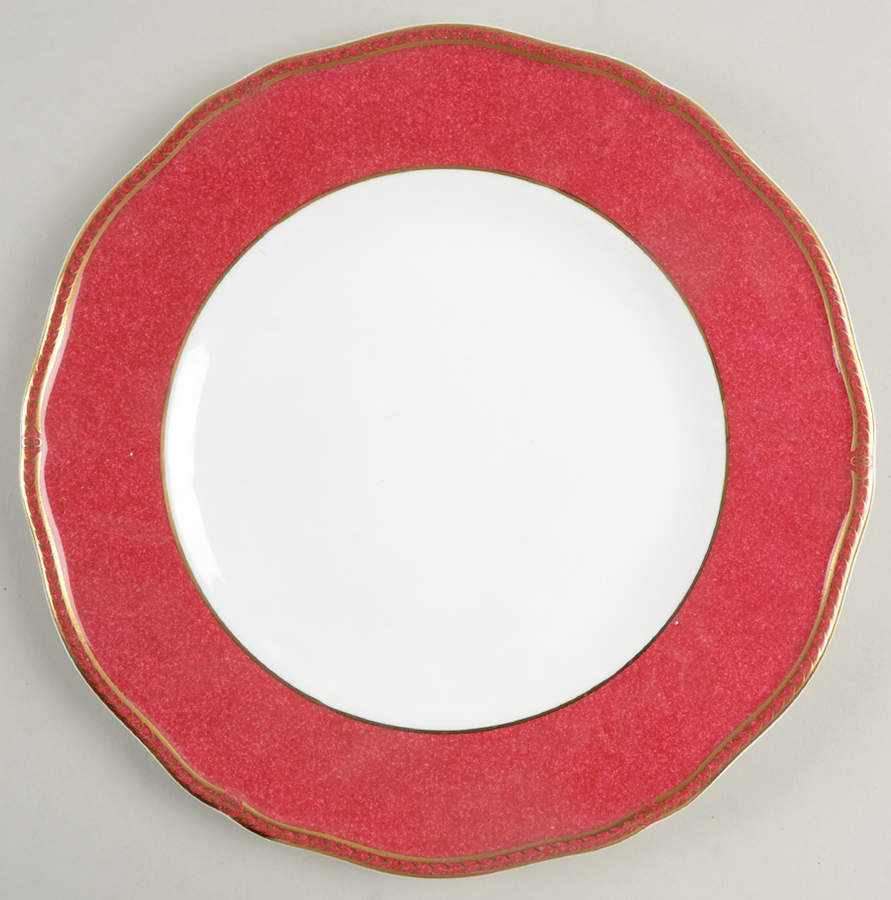 Crown Ruby Luncheon Plate by Wedgwood-1