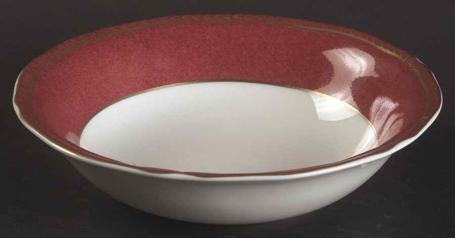 Crown Ruby Coupe Cereal Bowl by Wedgwood-1