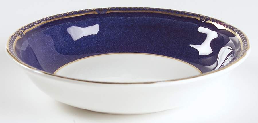 Crown Sapphire (England) Fruit/Dessert (Sauce) Bowl by Wedgwood-1
