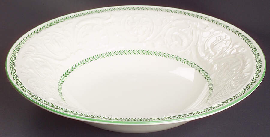 Curzon Bead 9" Round Vegetable Bowl by Wedgwood-1