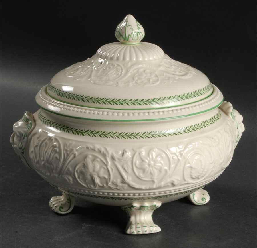 Curzon Bead Round Covered Vegetable by Wedgwood-1