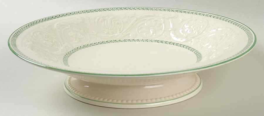 Curzon Bead Round Compote (Height X Width) by Wedgwood-1