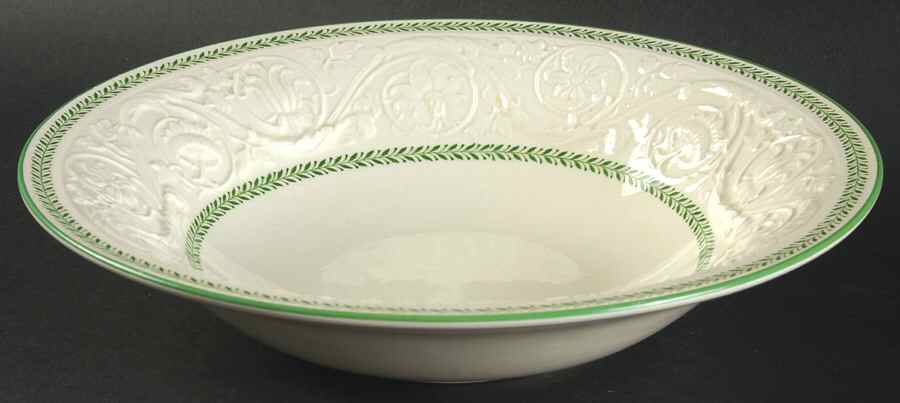 Curzon Bead 8" Round Vegetable Bowl by Wedgwood-1