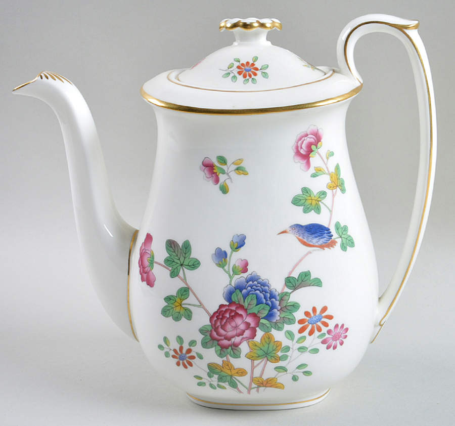 Cuckoo Coffee Pot & Lid by Wedgwood-1