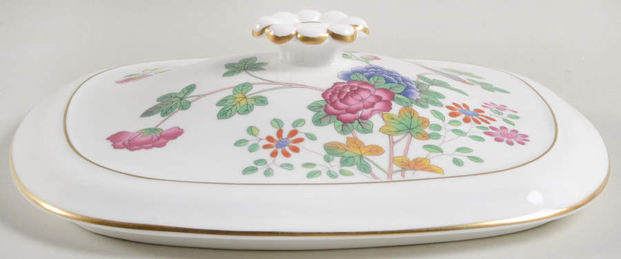 Cuckoo Lid for Oval Vegetable by Wedgwood-1