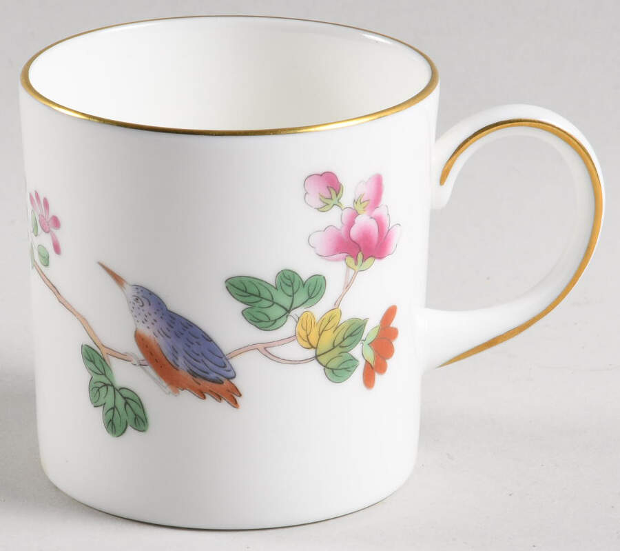 Cuckoo Can Shape Demitasse Cup and Saucer Set by Wedgwood-1
