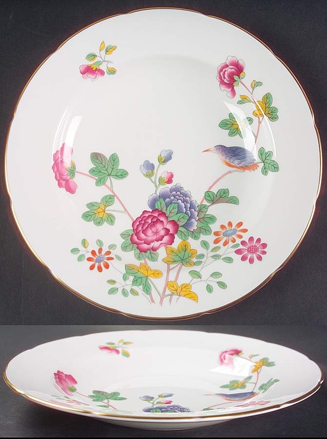 Cuckoo Large Rim Soup Bowl by Wedgwood-1