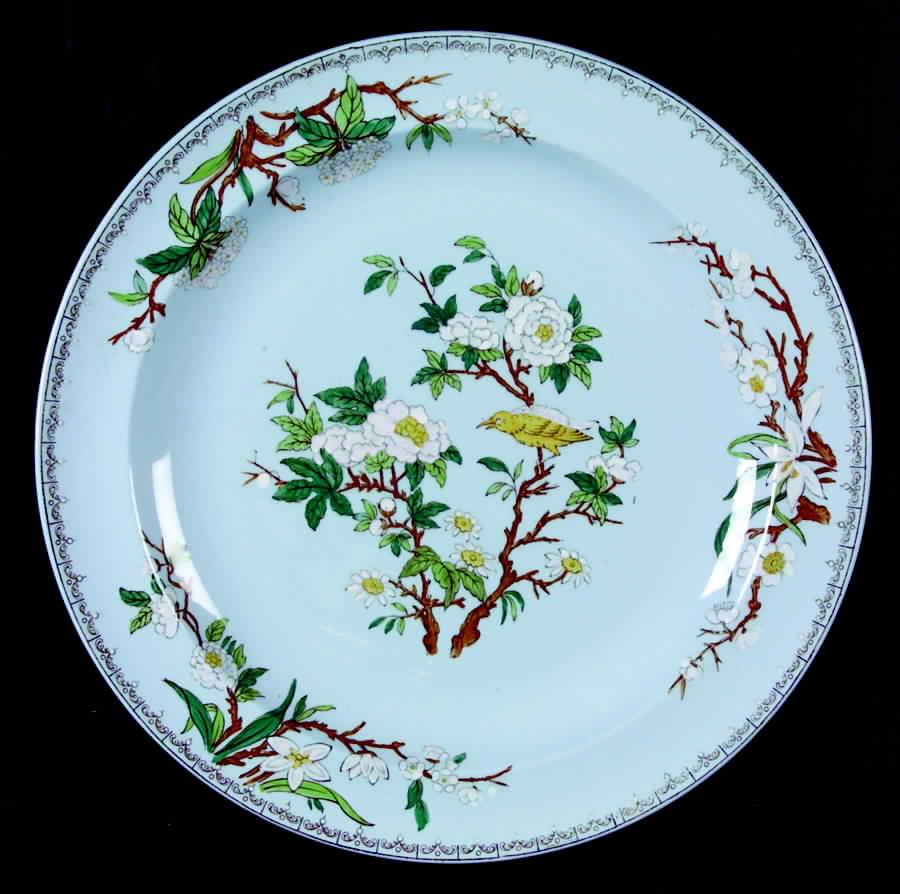 Cuckoo Blue (No Trim) Dinner Plate by Wedgwood-1