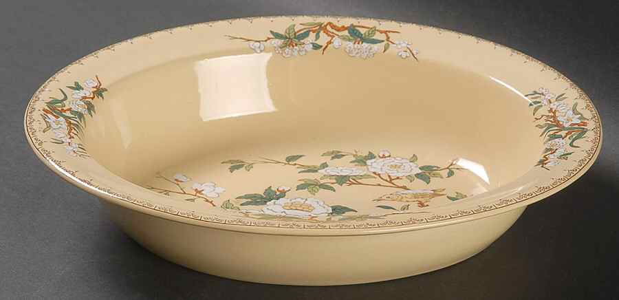 Cuckoo 9" Oval Vegetable Bowl by Wedgwood-1