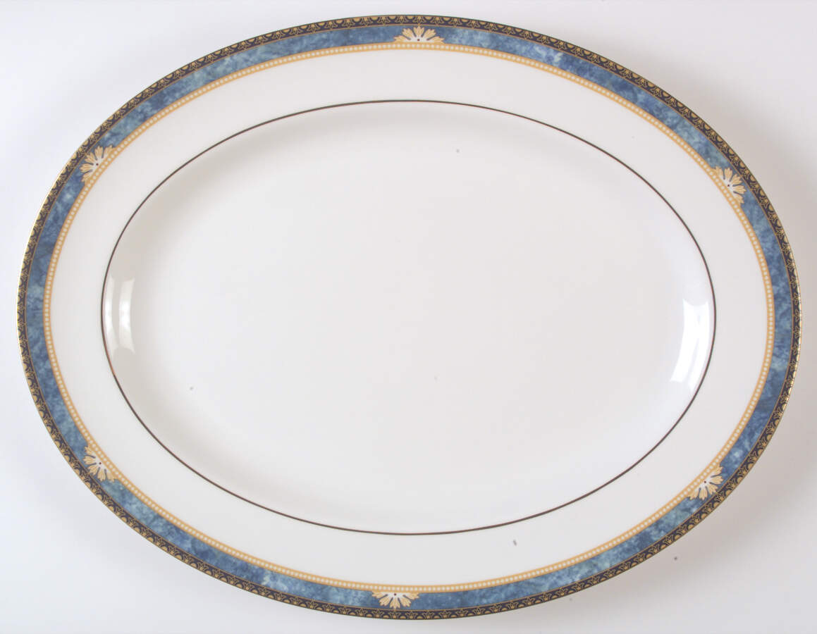 Curzon 15" Oval Serving Platter by Wedgwood-1