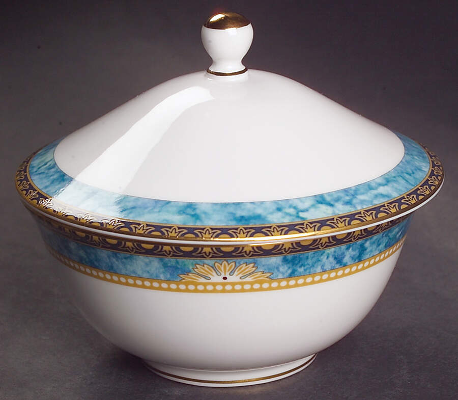 Curzon Rice Bowl & Lid by Wedgwood-1