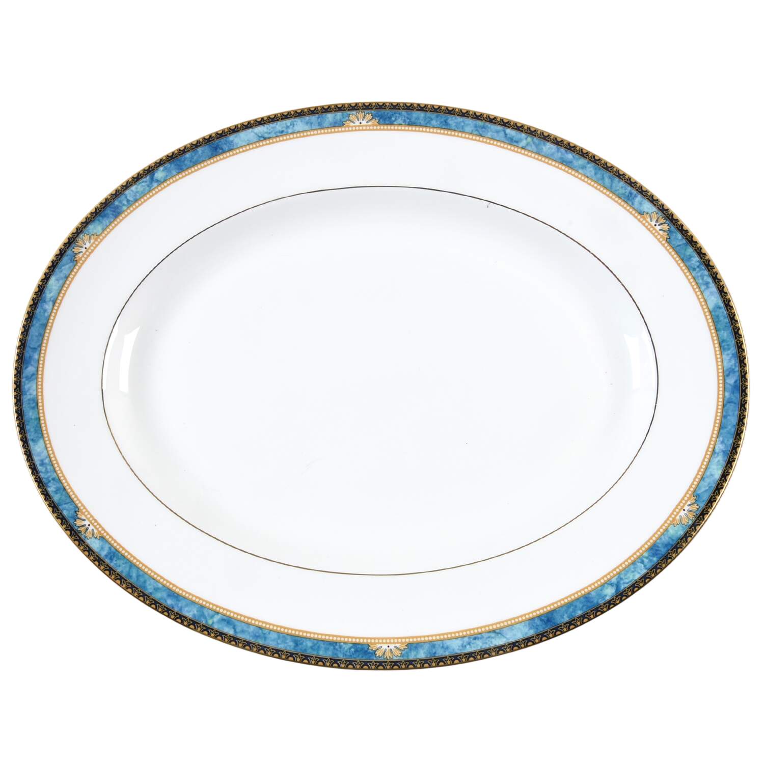 Curzon 17" Oval Serving Platter by Wedgwood-1