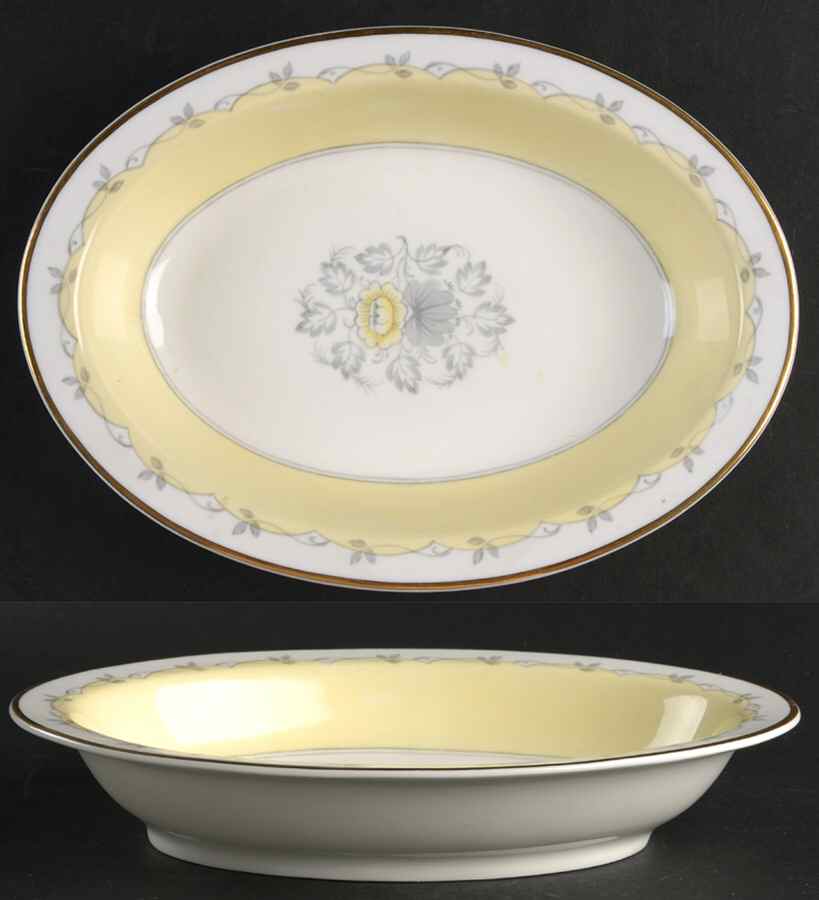 Cynthia 10" Oval Vegetable Bowl by Wedgwood-1