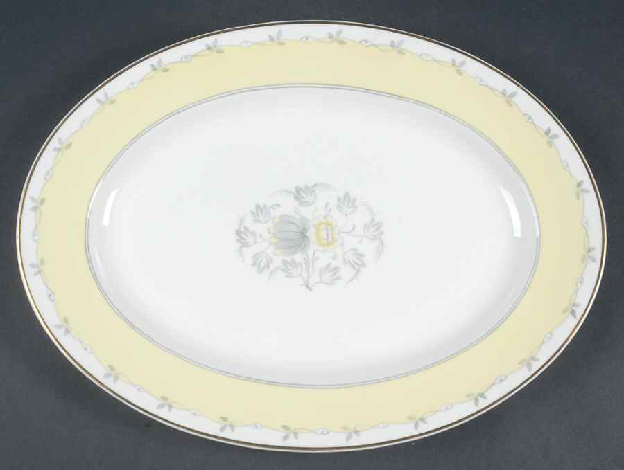 Cynthia 13" Oval Serving Platter by Wedgwood-1
