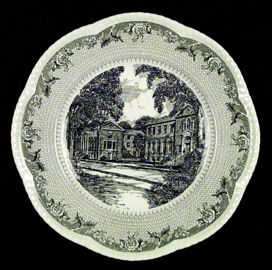 Dartmouth College Green (Gadroon Edge) Dinner Plate by Wedgwood-1