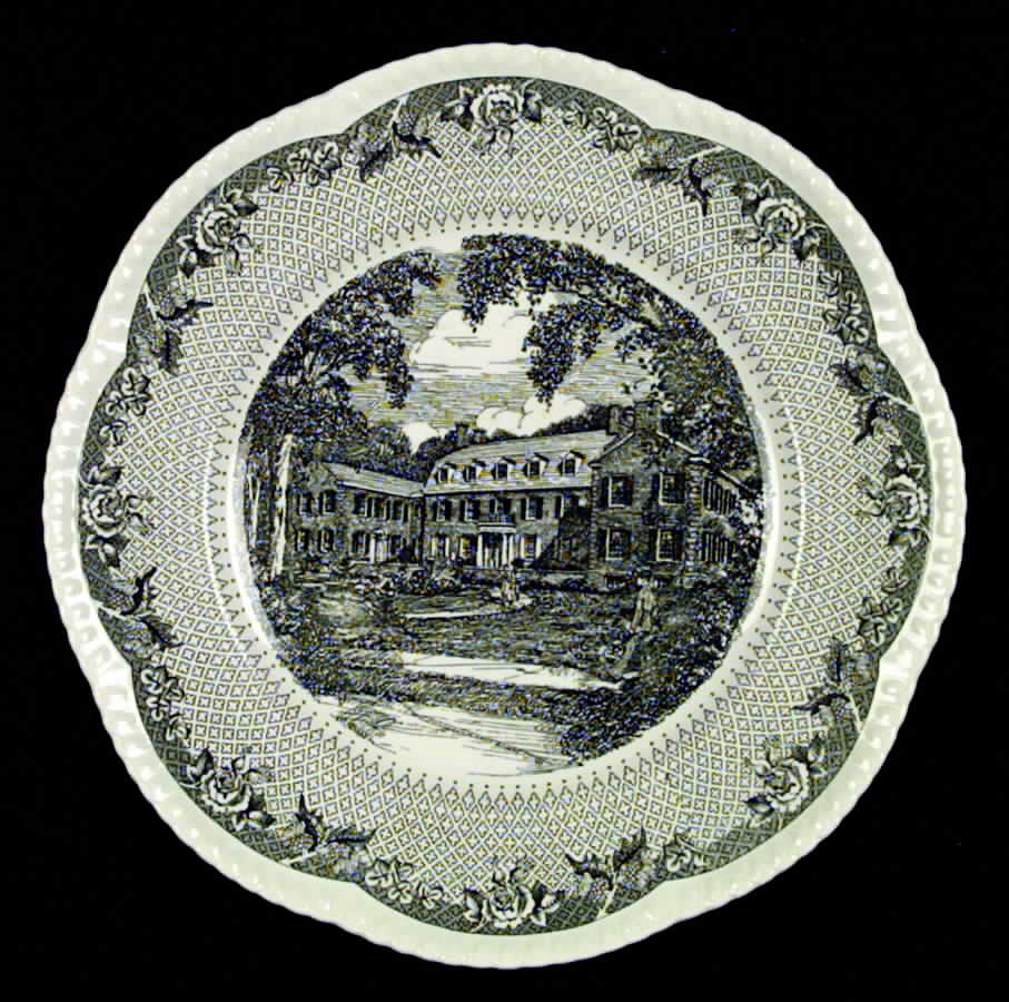 Dartmouth College Green (Gadroon Edge) Dinner Plate by Wedgwood-1