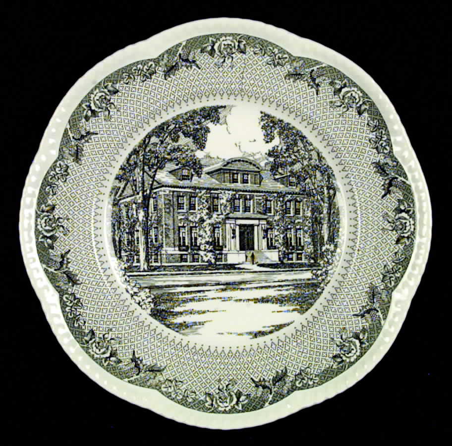 Dartmouth College Green (Gadroon Edge) Dinner Plate by Wedgwood-1